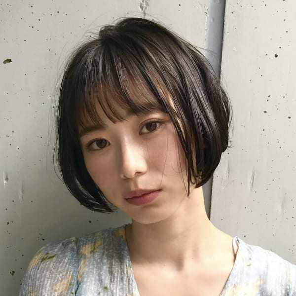 大人ショートボブ
