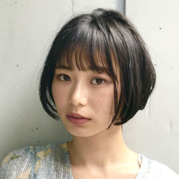 大人ショートボブ