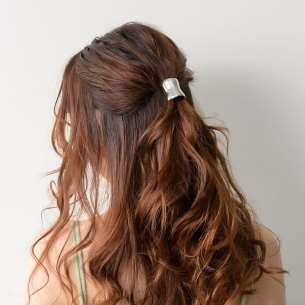 外国人風ニュアンスパーマ|SALONS HAIR 福山駅家店