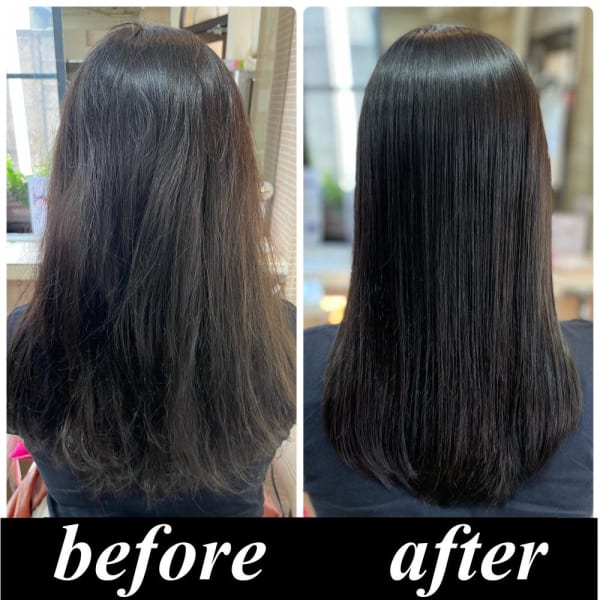 【美髪整形】異次元の最新髪質改善☆シルク酸性ストレート