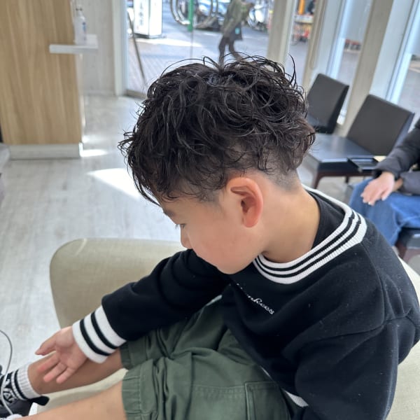 キッズパーマ/ツイスパ/メンズパーマ/尼崎/立花