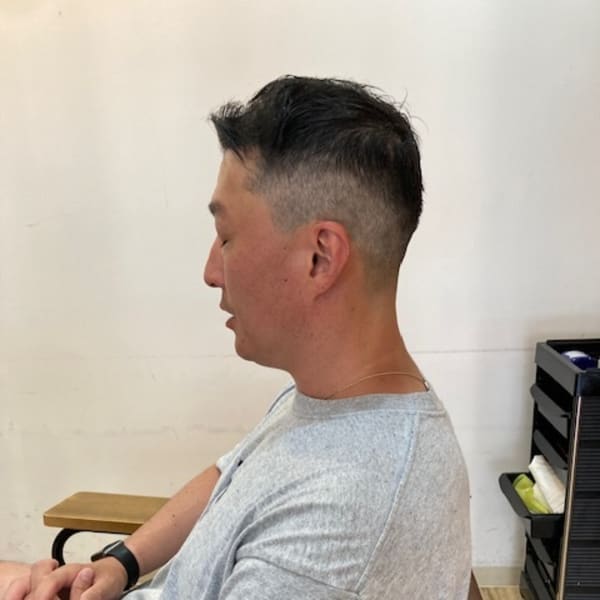 お客様髪質改善データ1247(アップバングショート)