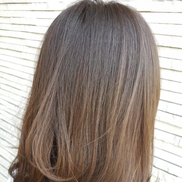グラデーションカラー　ブラウン/30代40代50代