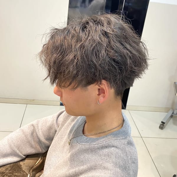 刈り上げマッシュ×ソフトツイスト|LOHAS by KENJE