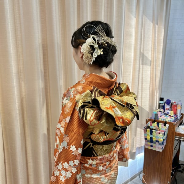 振袖着付け＆ヘアセット