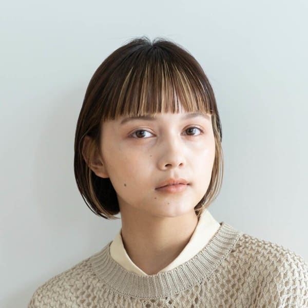 丸みボブ