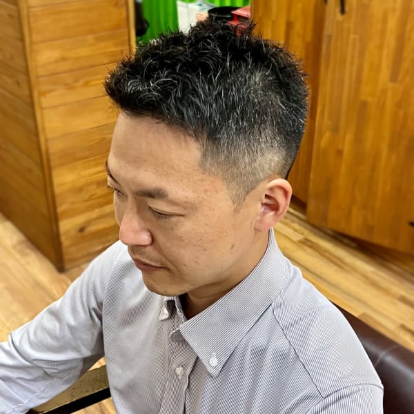 アップバングビジネスショート