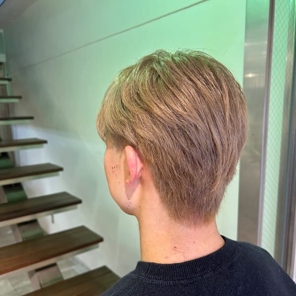 メンズ　ミルクティーベージュカラー|cheri