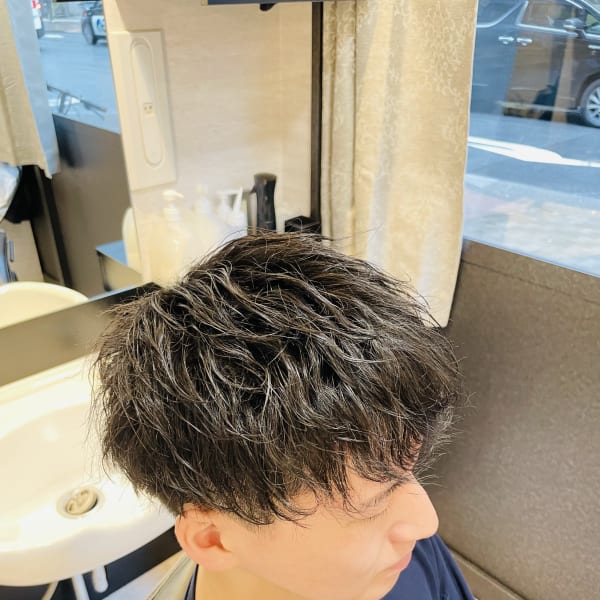 ゆるツイスパ【池袋】【バーバー】|UNTRACE－BARBER SHOP－