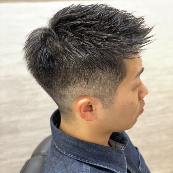 ナチュラルショート【池袋】【バーバー】|UNTRACE－BARBER SHOP－