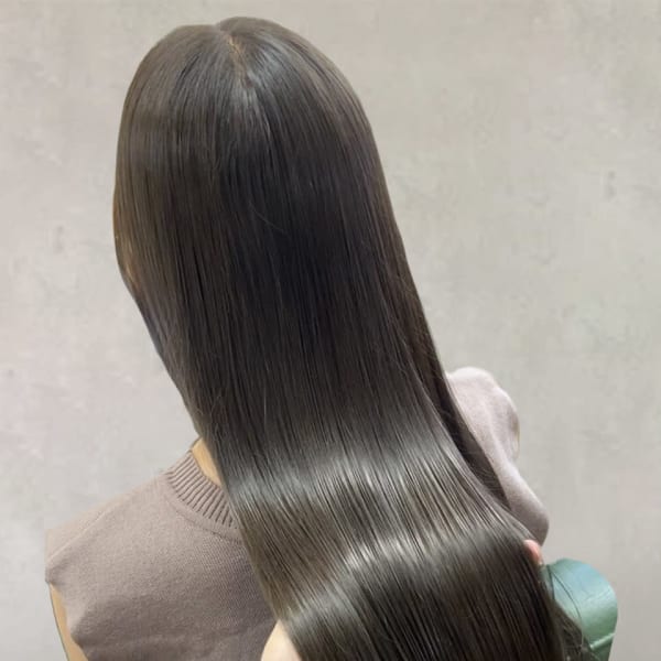 20代30代40代髪質改善カラーミルフィーユ透明感耳掛け小顔|髪質改善＆縮毛矯正 Still hair 【スティルヘア】