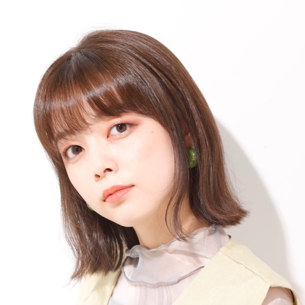 切りっぱなしボブ tip・top目白店