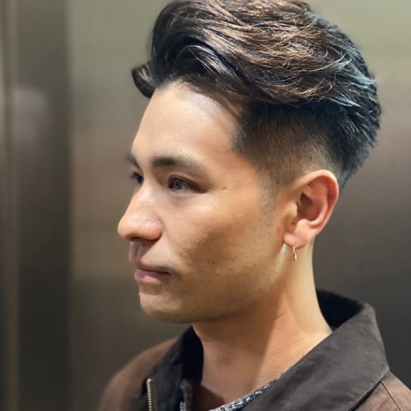 リバースショート|UNTRACE－BARBER SHOP－