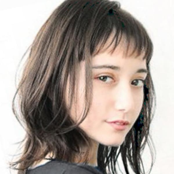 バングスセミウェット無造作ロブ☆銀座/東京駅