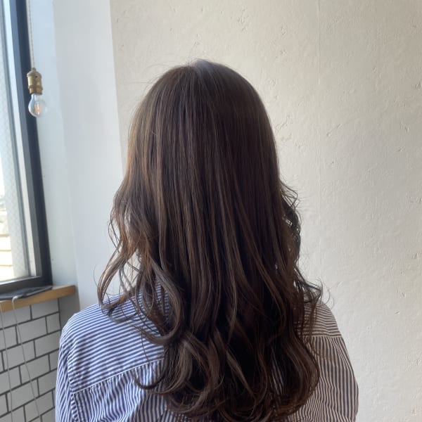 LOREN*春夏ロング一推し透明感グレージュエアリーロング