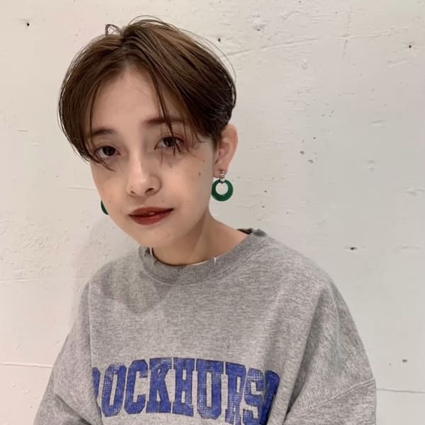 かきあげハンサムショート|mini