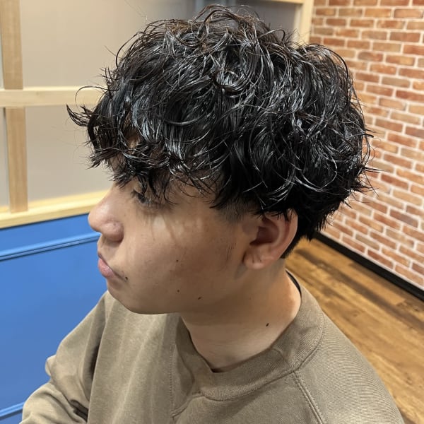 スパイラルパーマ