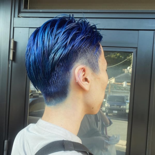 メンズ×BLUE