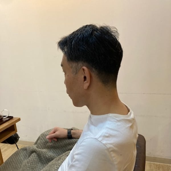 お客様髪質改善データ1276(メンズショート)