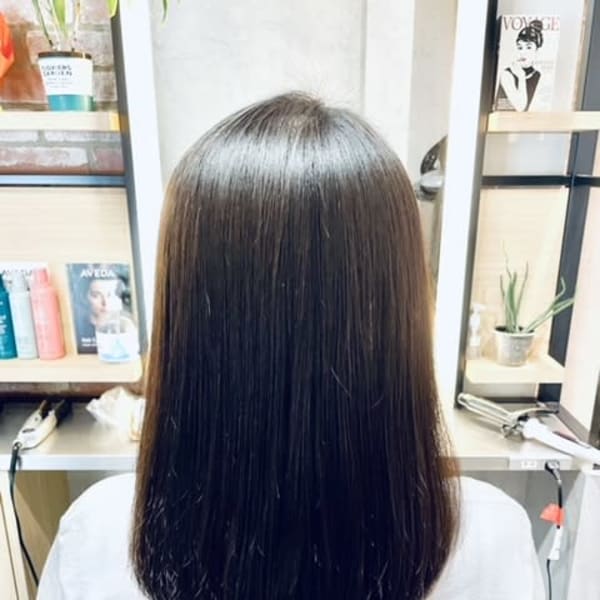 髪質改善ストレート