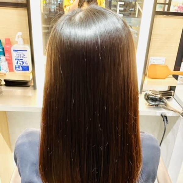 髪質改善ストレート