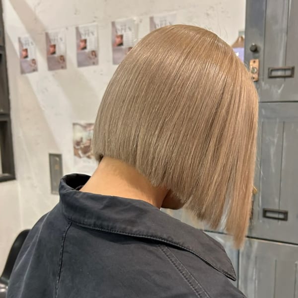 Rumor　ハイトーン ブロンドカラー ミルクティーベージュ|RUMOR