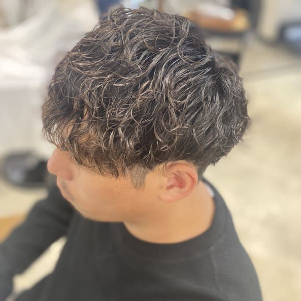 メンズパーマ/ツイストスパイラル/波巻き/マッシュ/特殊|Nouvelle Vallee