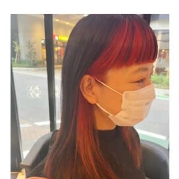 フェイスフレーミング × オレンジ