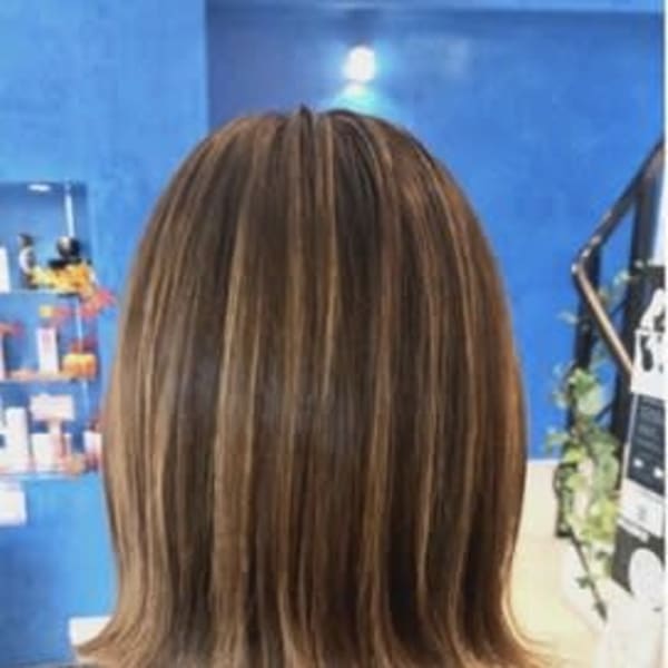 ウィービング × ベージュカラー