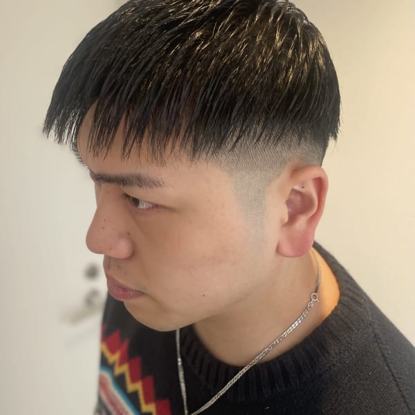 クロップスキンフェード|Pu-ro Barber