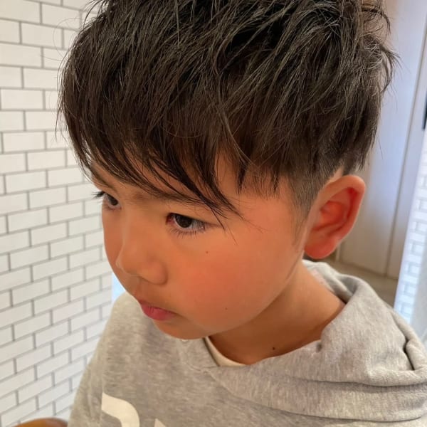 キッズカット ツーブロック