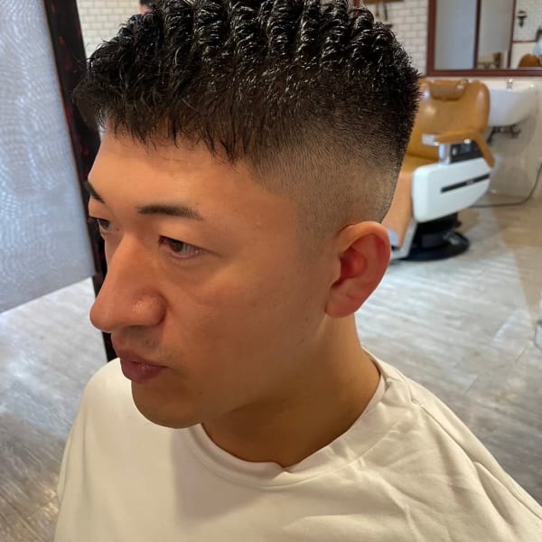 アイロンパーマ