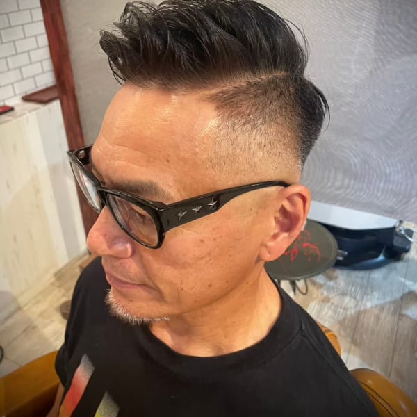 ハードパート フェードスタイル