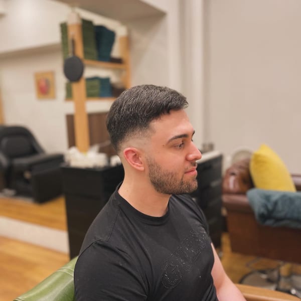 メンズフェードショート