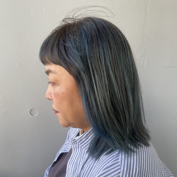 〈江戸 桃海〉ハイライト/髪質改善/デザインカラー/白髪染め