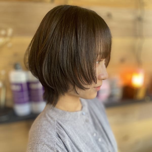 まんまる◎ウルフ|HAIR-MAKE FLOW SHINJUKU