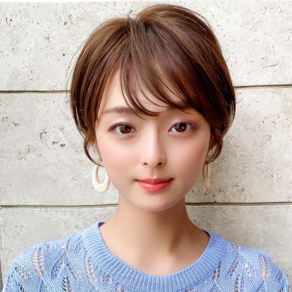 美髪/髪質改善/韓国/切りっぱなしボブ/フェイスレイヤー