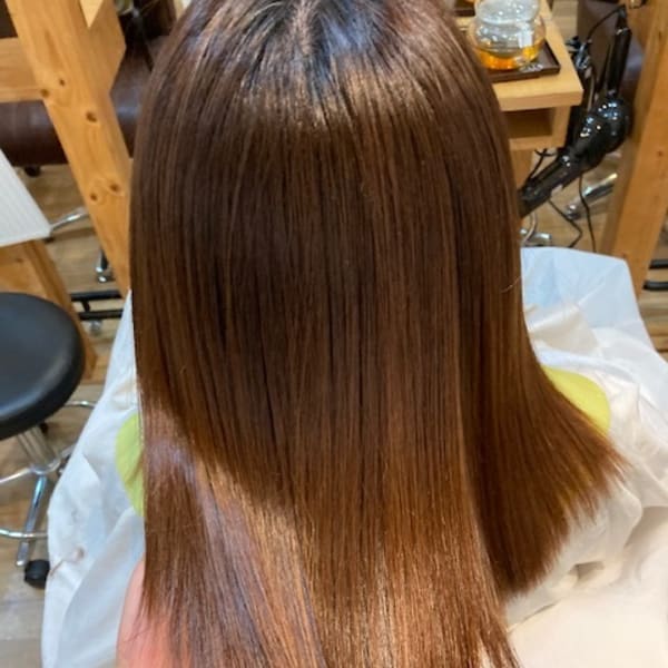 お客様髪質改善データ1283(梅雨前ストレート)