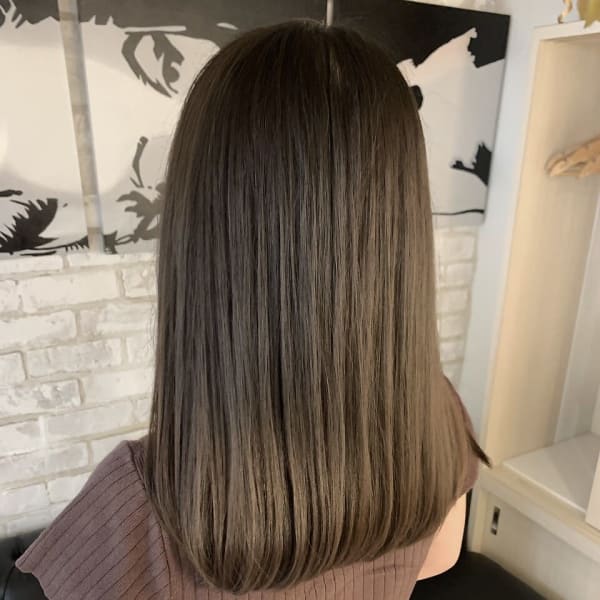 サラサラストレート