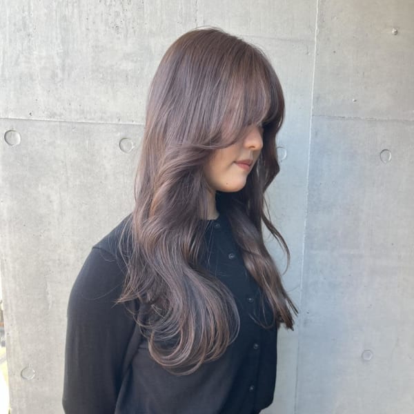 ミルクティーベージュ　グレージュ　ピンクベージュ　ピンク