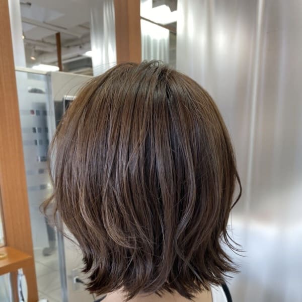 【庭野 スタイル】おしゃれ女子ウルフヘア×レイヤーボブ