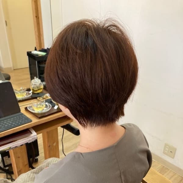 お客様髪質改善データ1289(ハンサムショート)