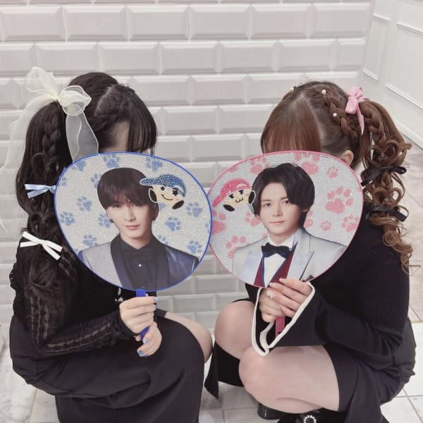 双子の編みカチュハートサイドポニー*まゆ