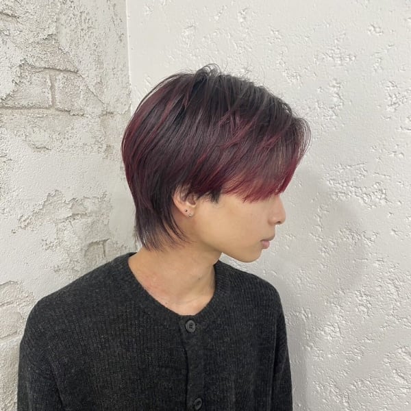 マッシュウルフレッドカラー成増地下鉄成増大山