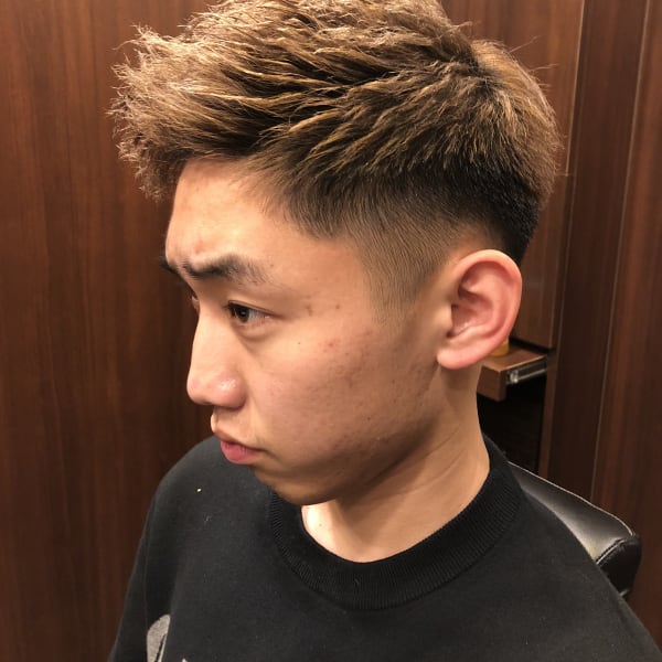 ショートツイストパーマ|Pu-ro Barber