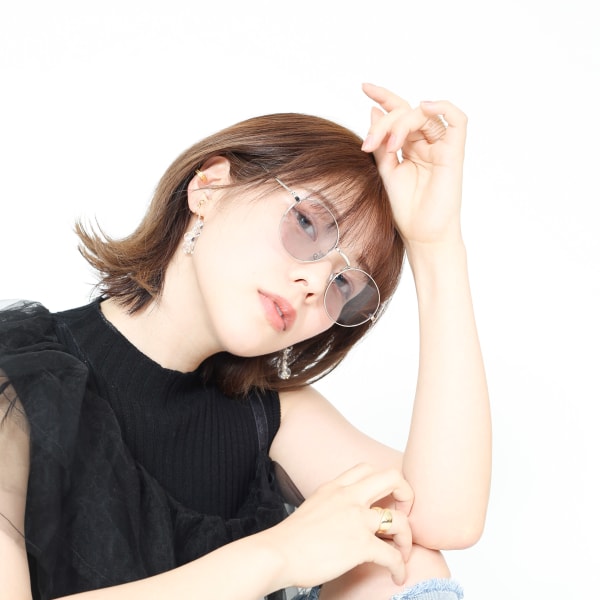 ギリギリ結べる長さのウルフボブスタイル