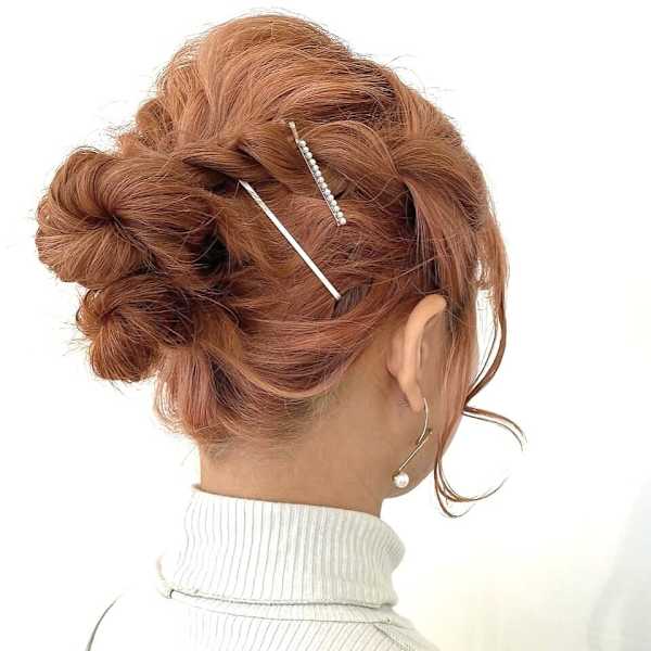 ROYミディアム/アップスタイル・浴衣に似合うヘアセット