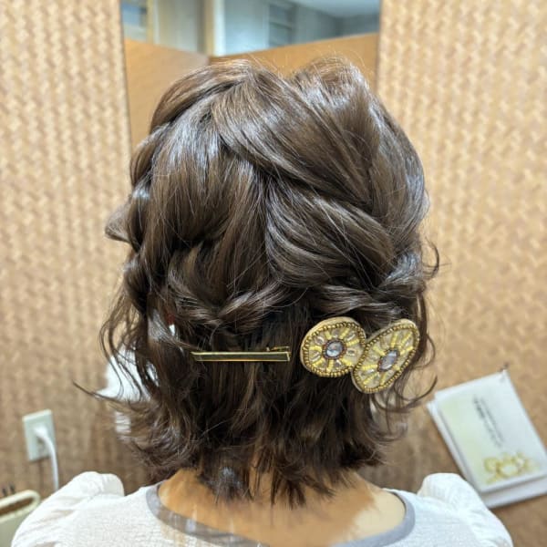 ウィッグアレンジ