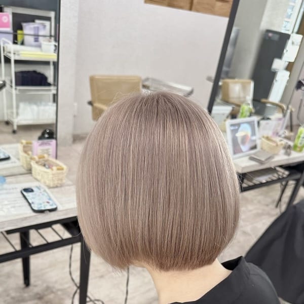 ミルクティーベージュハイトーンカラー成増地下鉄成増大山
