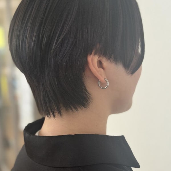 前下がりショートボブ